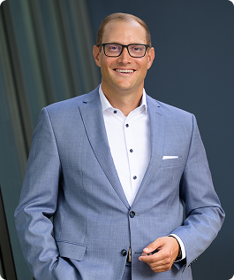 Portrait von Landrat Marcel Musolf